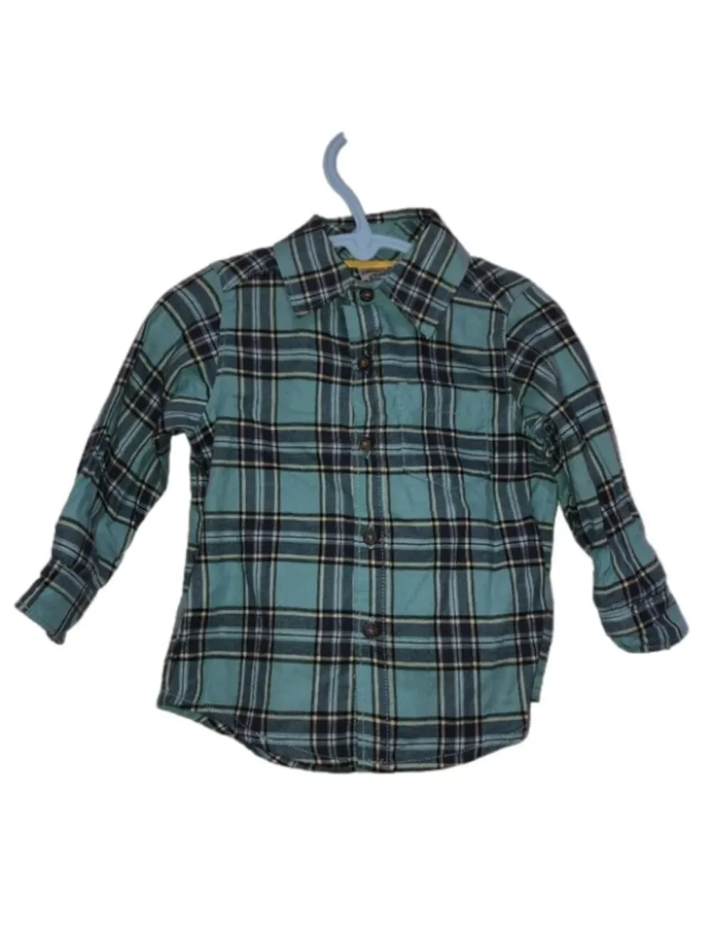 𝅺NWT Carter's Flannel shirt Size 12 month